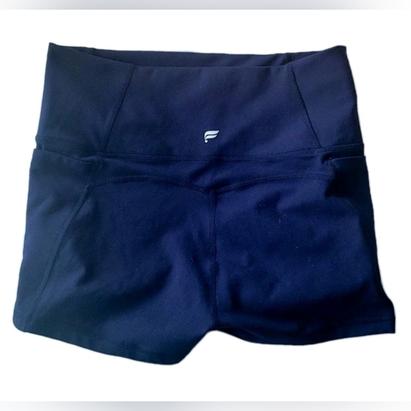 Pants - FABLETICS Women's Navy Blue Athletic Shorts  PURELUXE XS 2"
